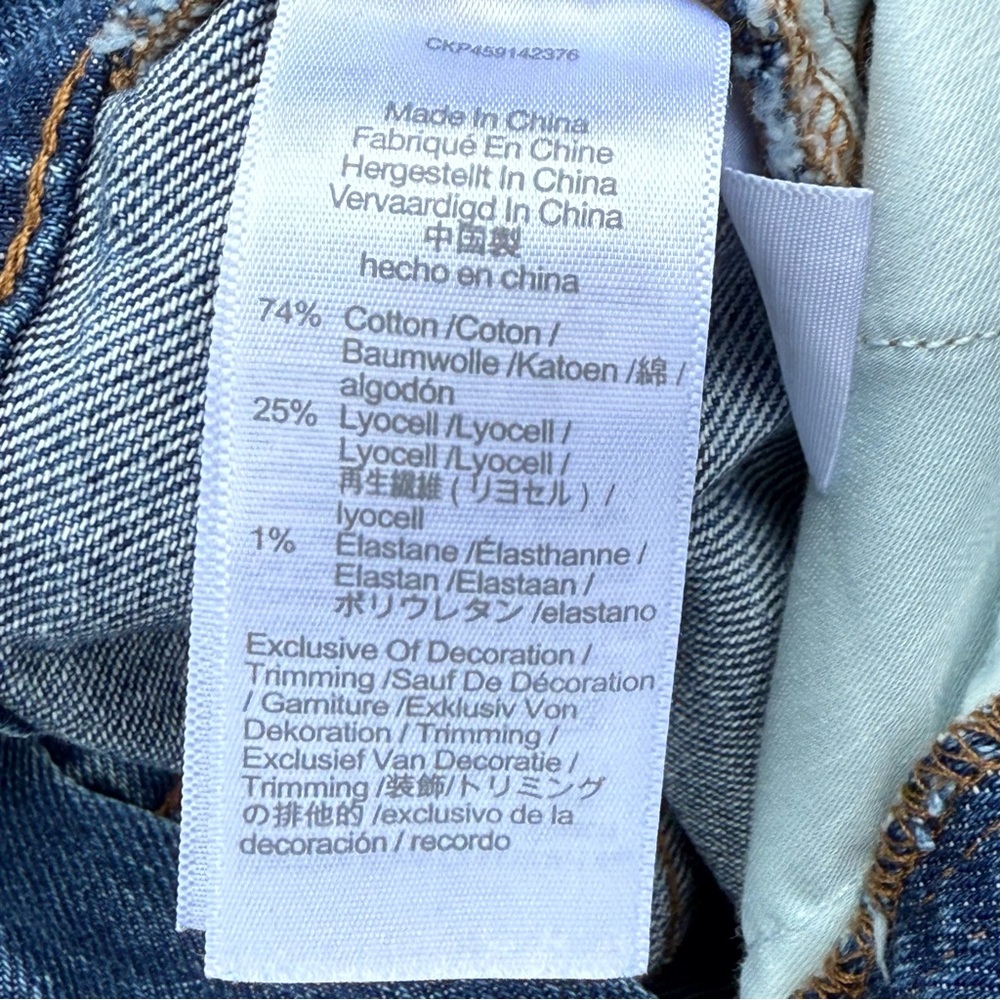 Madewell The Perfect Jean Shorts Size 29 High Rise Frayed Hem Denim - Picture 8 of 8